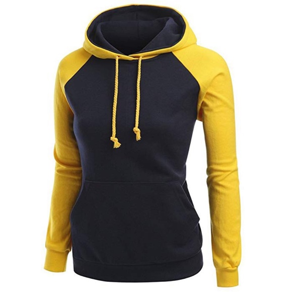 Boutique Sweaters - Colorblock Sweatshirt Hoodie